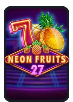 Neon Fruits 27 — слот от Champion